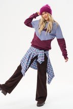 Cheri Blue Sweatshirt