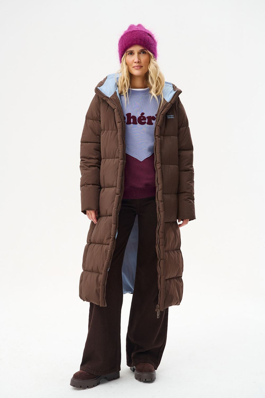 Chalet Truffle Quilted Coat