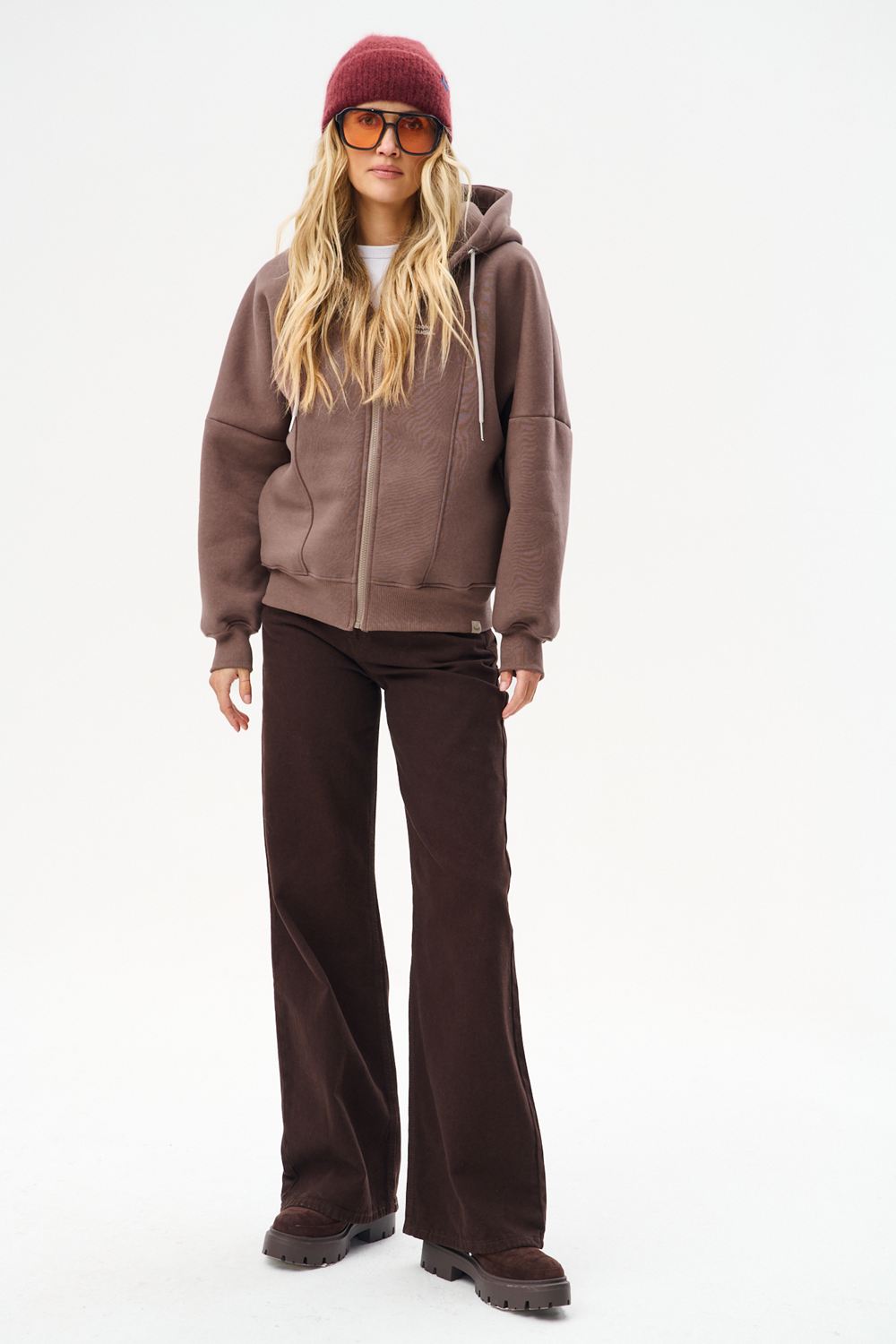 Hot Chocolate Society Zip-Up Sweatshirt
