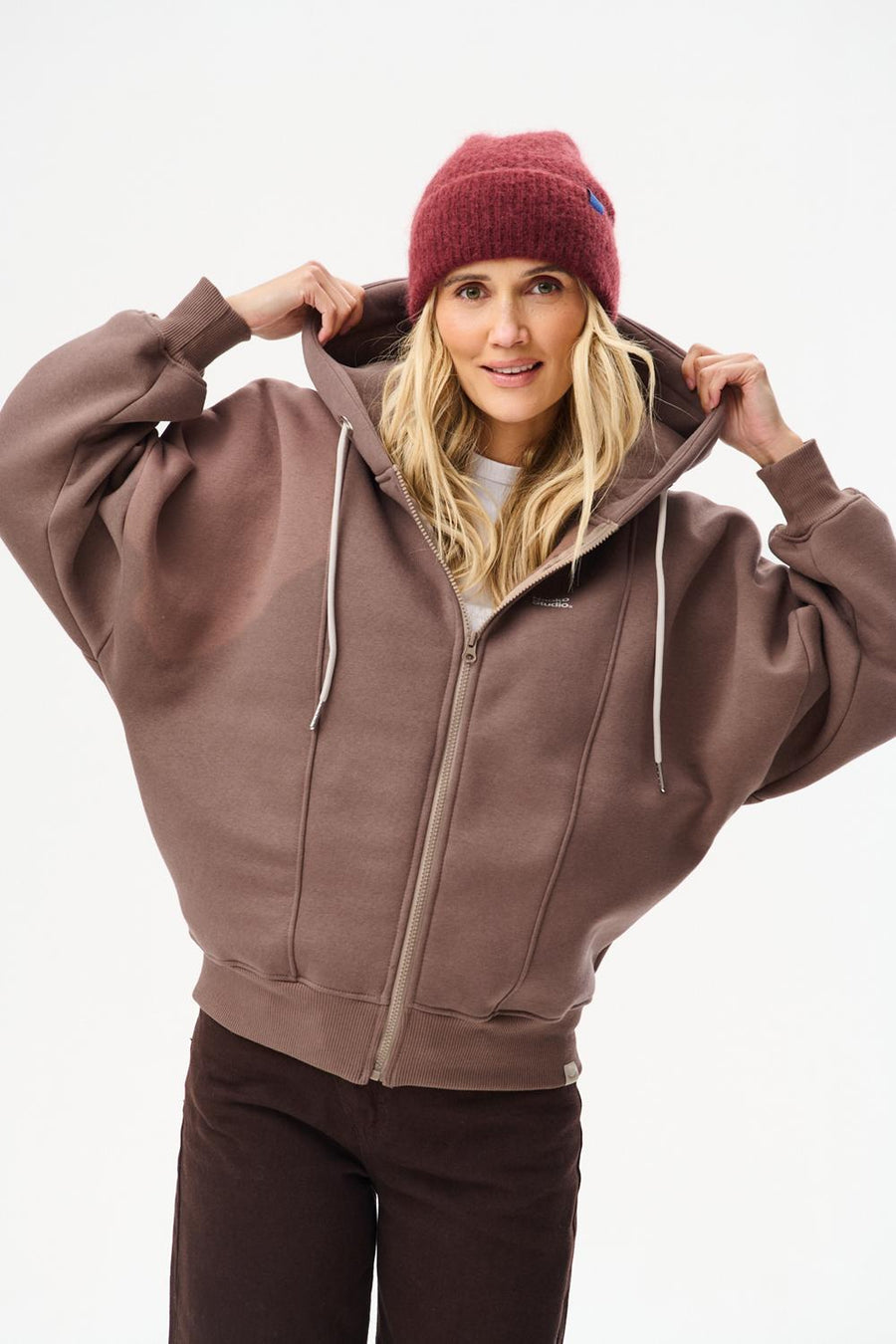 Hot Chocolate Society Zip-Up Sweatshirt