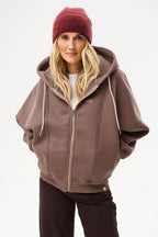Hot Chocolate Society Zip-Up Sweatshirt