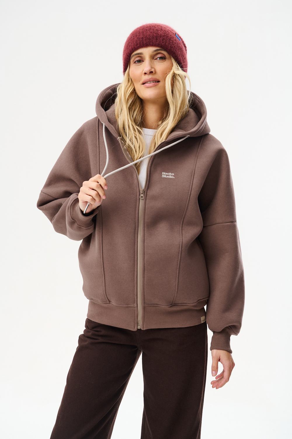 Hot Chocolate Society Zip-Up Sweatshirt
