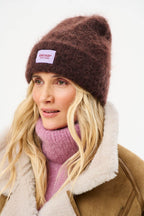 Fluffy Chocolate Hat