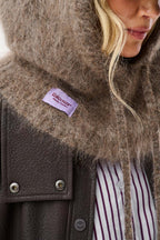 Fluffy Mocha Balaclava