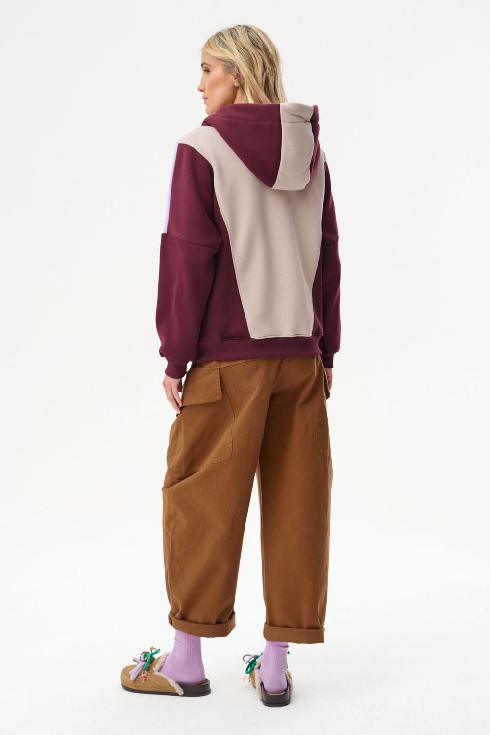 Fig Puzzle Zip-Up Sweatshirt