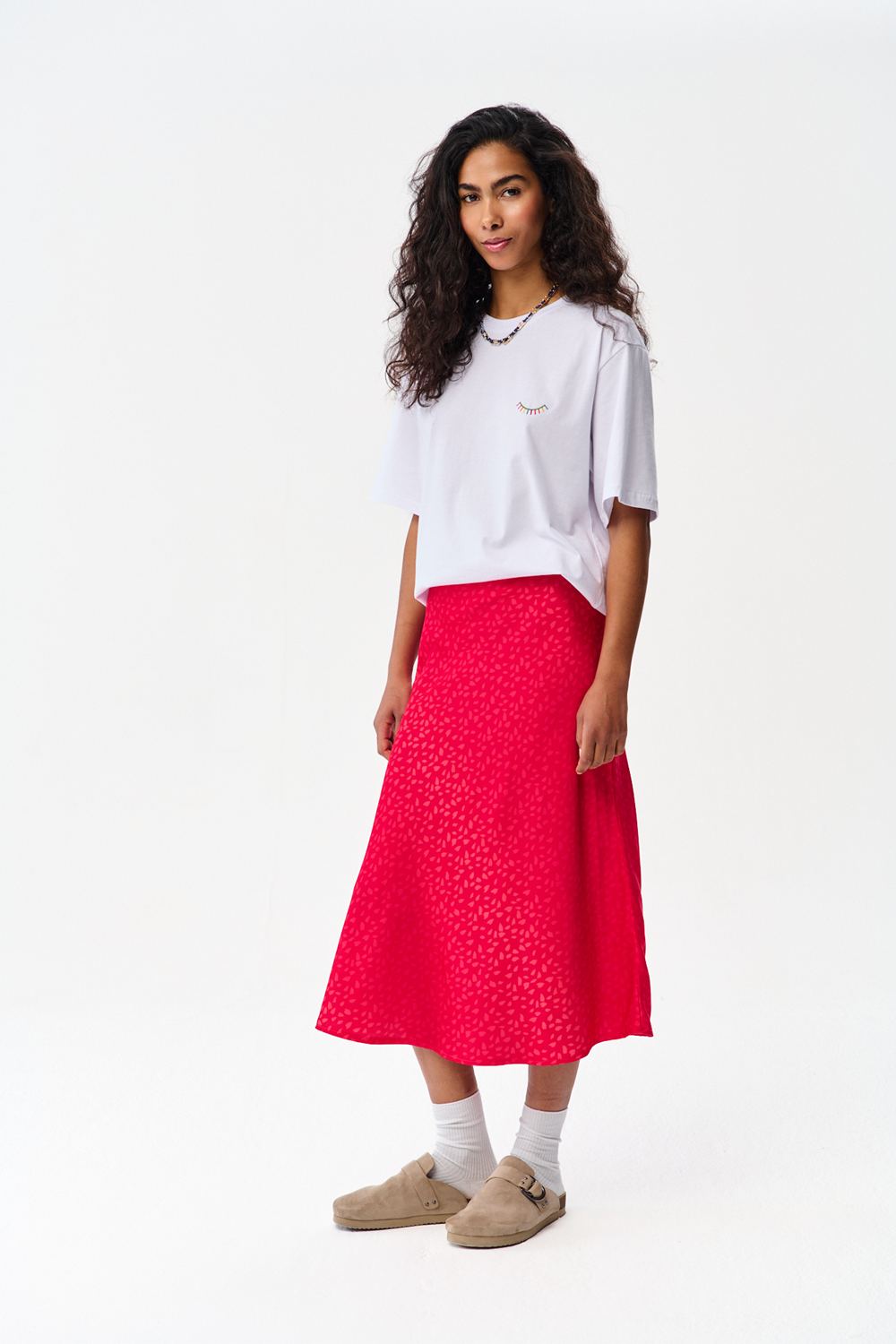 Rebel Adventure midi skirt
