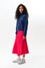 Rebel Adventure midi skirt