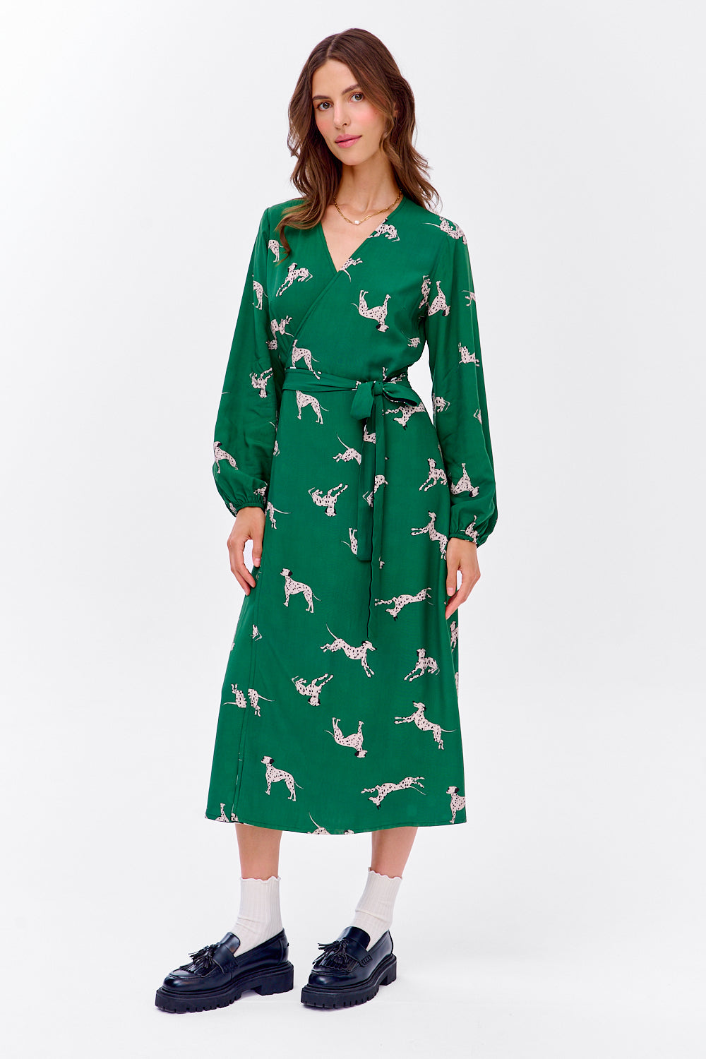 Dalmatian Dots Chameleon reversible dress