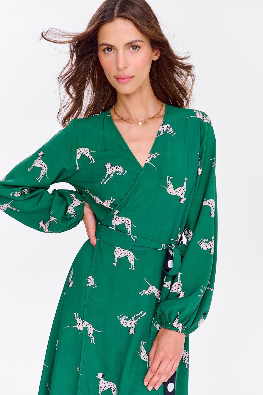 Dalmatian Dots Chameleon reversible dress