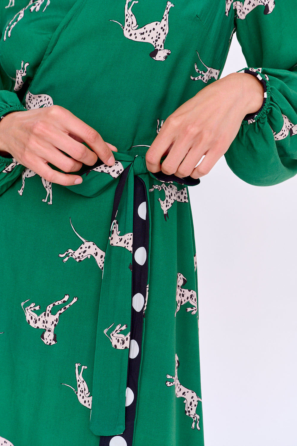 Dalmatian Dots Chameleon reversible dress