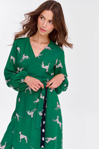 Dalmatian Dots Chameleon reversible dress