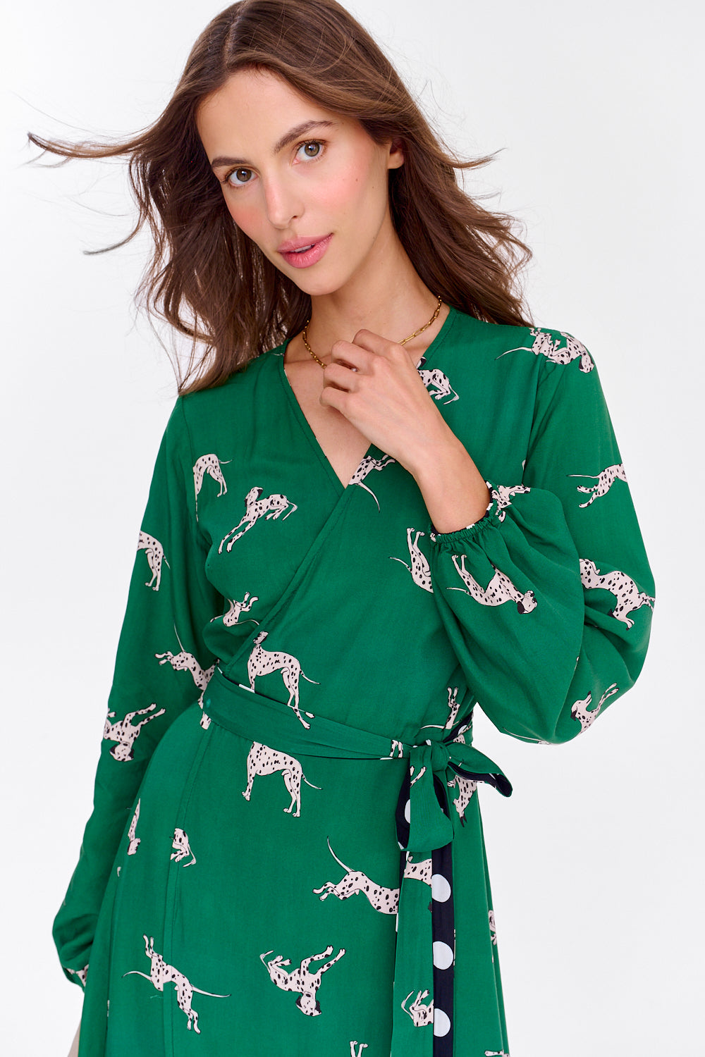 Dalmatian Dots Chameleon reversible dress