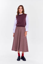 Sunday Crush flanellen rok