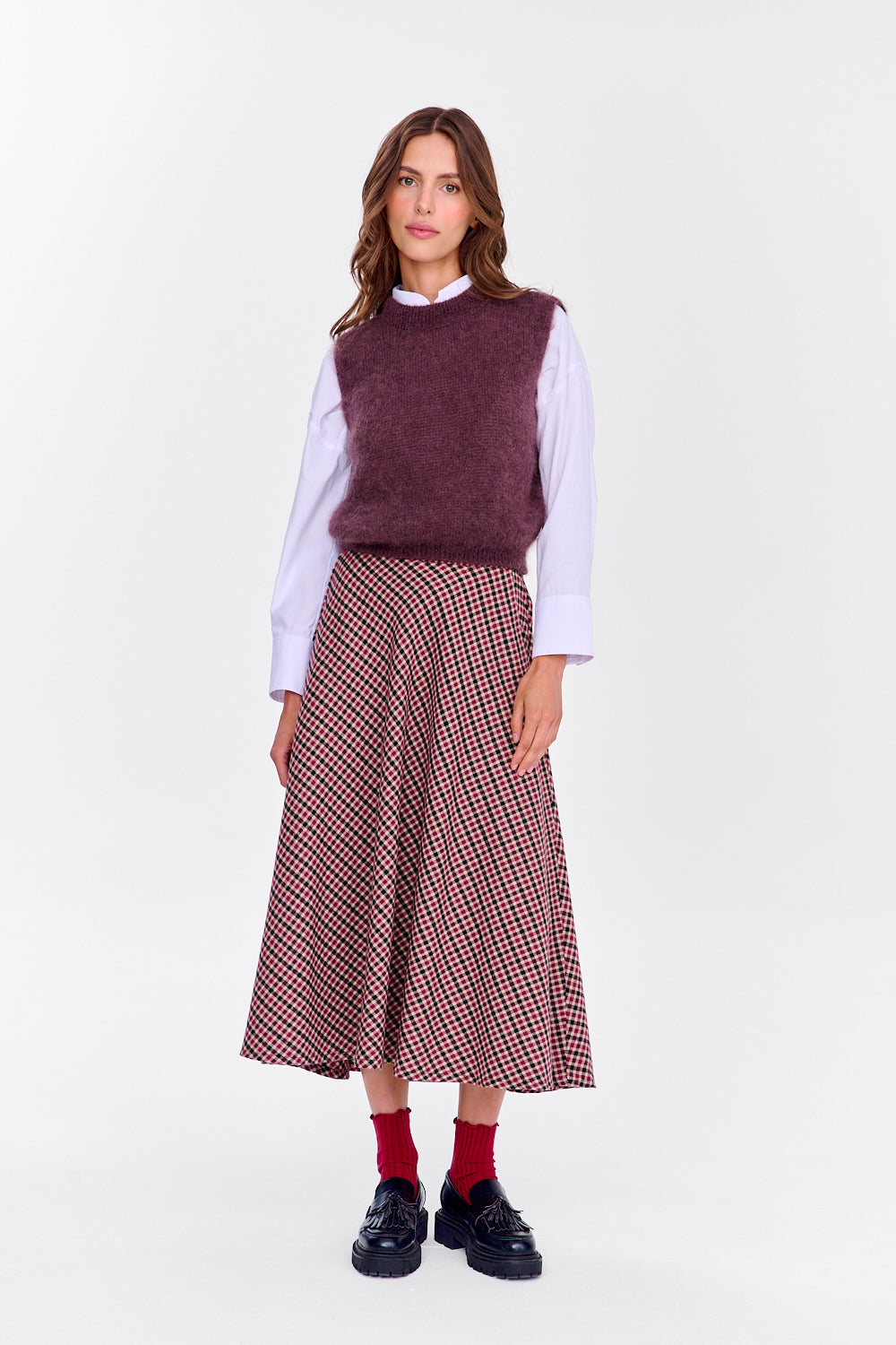 Sunday Crush flanellen rok