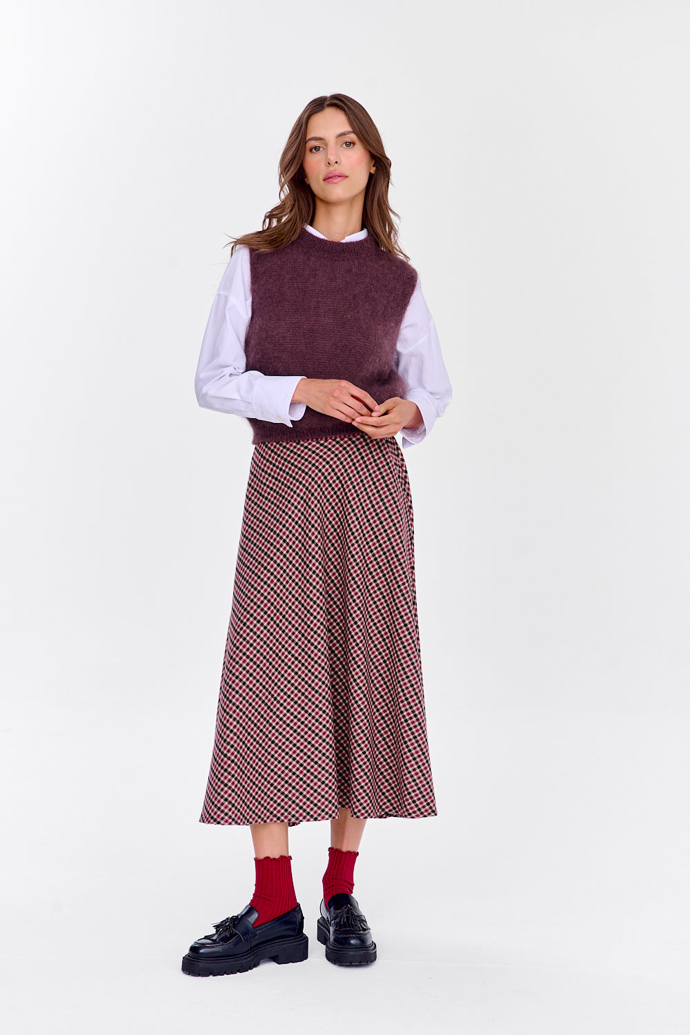 Sunday Crush flanellen rok