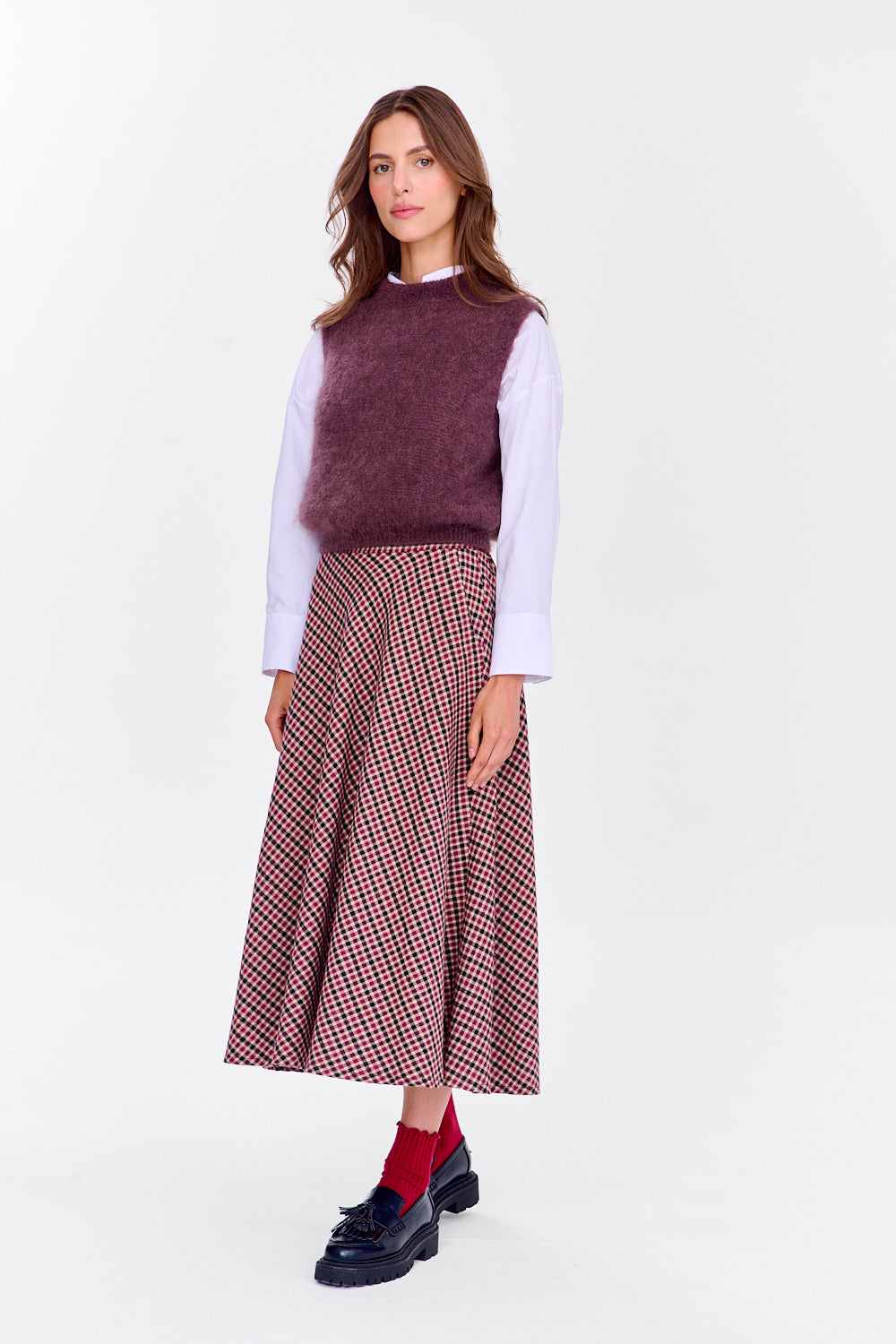 Sunday Crush flanellen rok