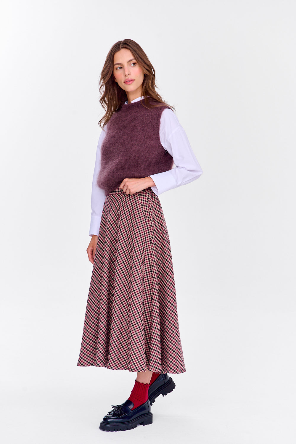Sunday Crush flanellen rok