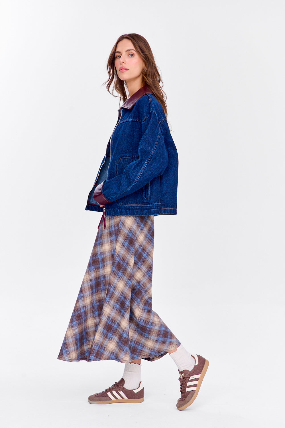 Geacă din denim Deep Mood