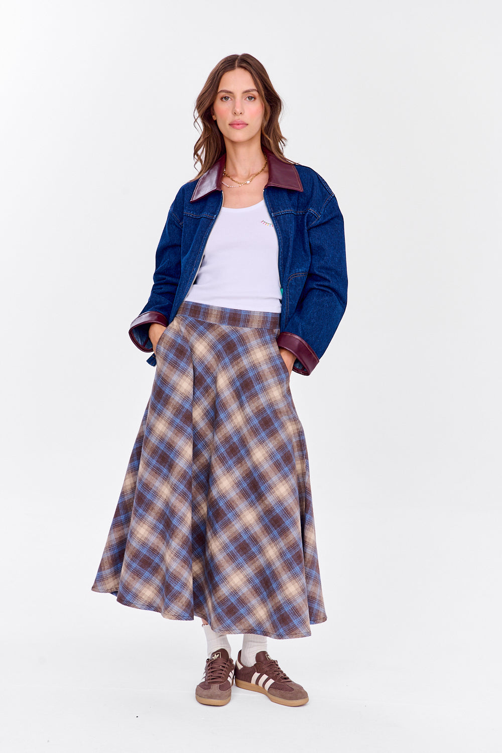 Geacă din denim Deep Mood