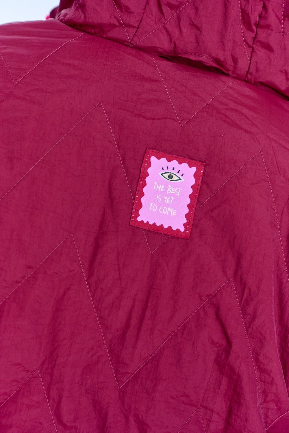 Poppy Loud Love wendbare Jacke mit Kapuze