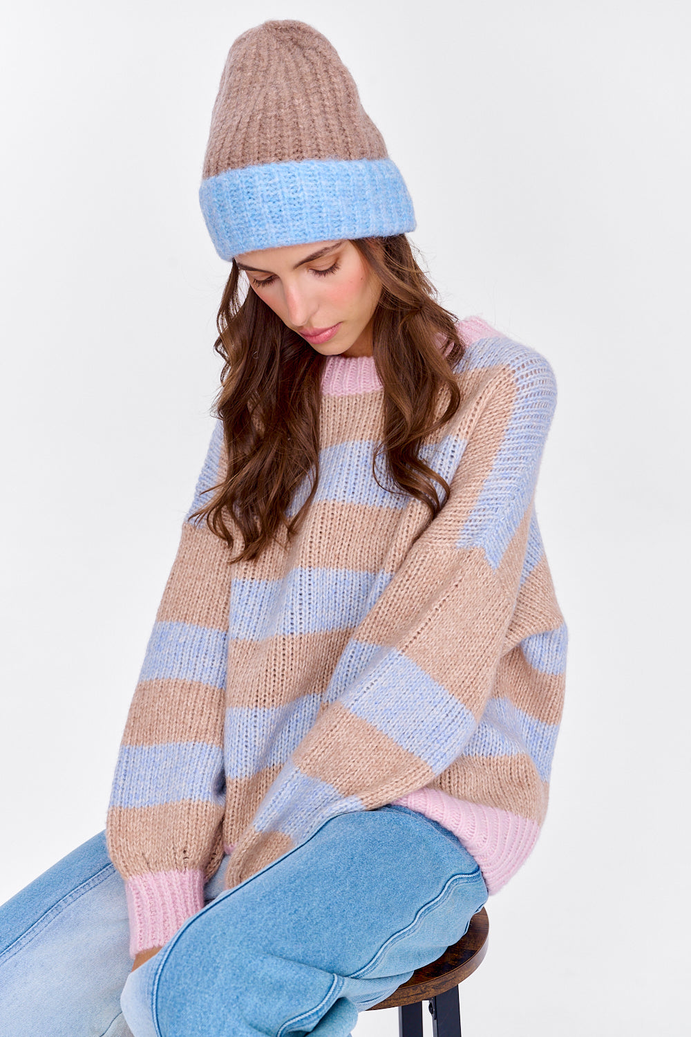 Frosted Cloud Wool Blend Sweater