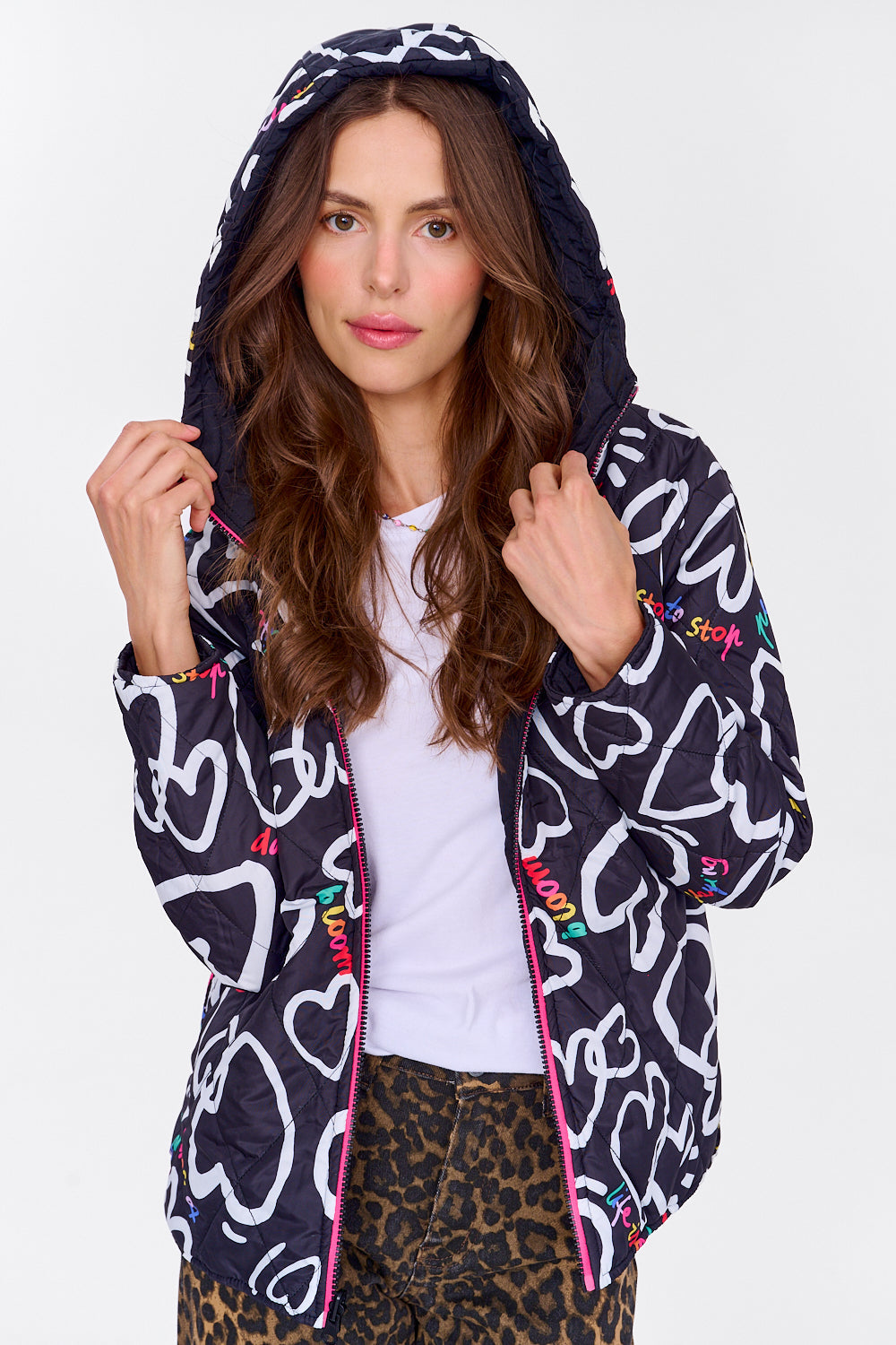 Poppy Double Crush double-sided jacket