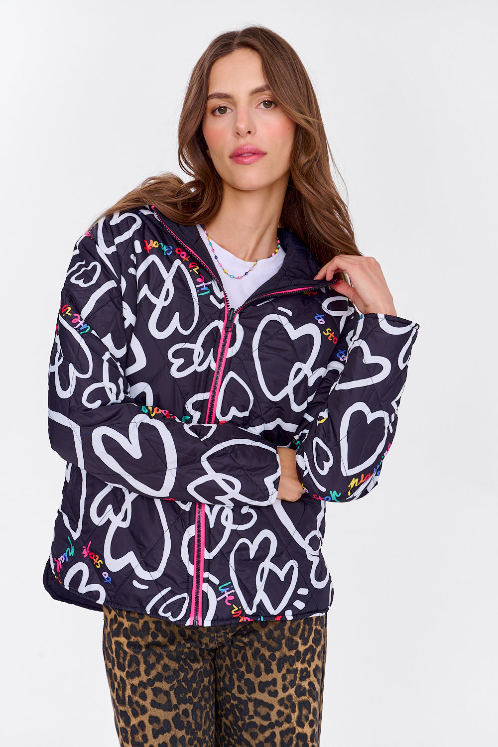 Poppy Double Crush double-sided jacket