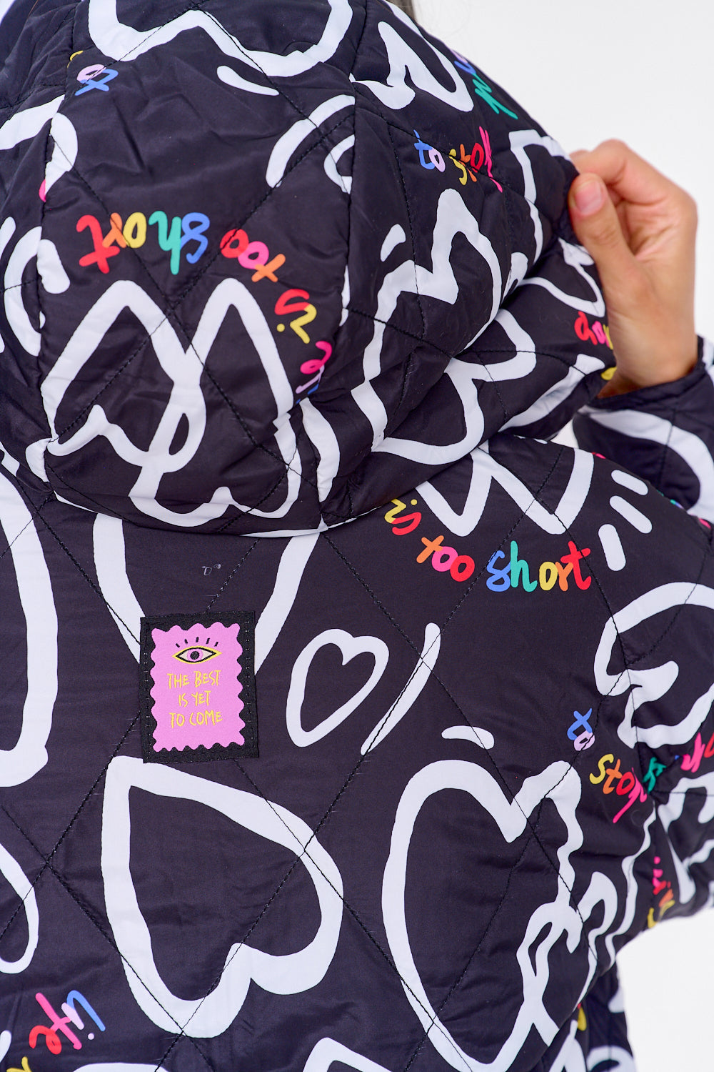Poppy Double Crush double-sided jacket
