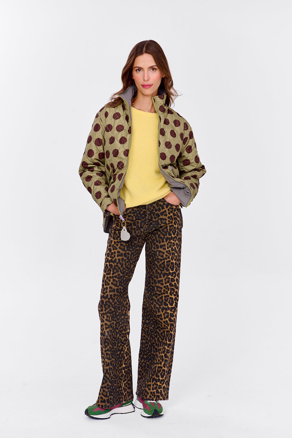 Poppy Dot It Up double-sided jacket
