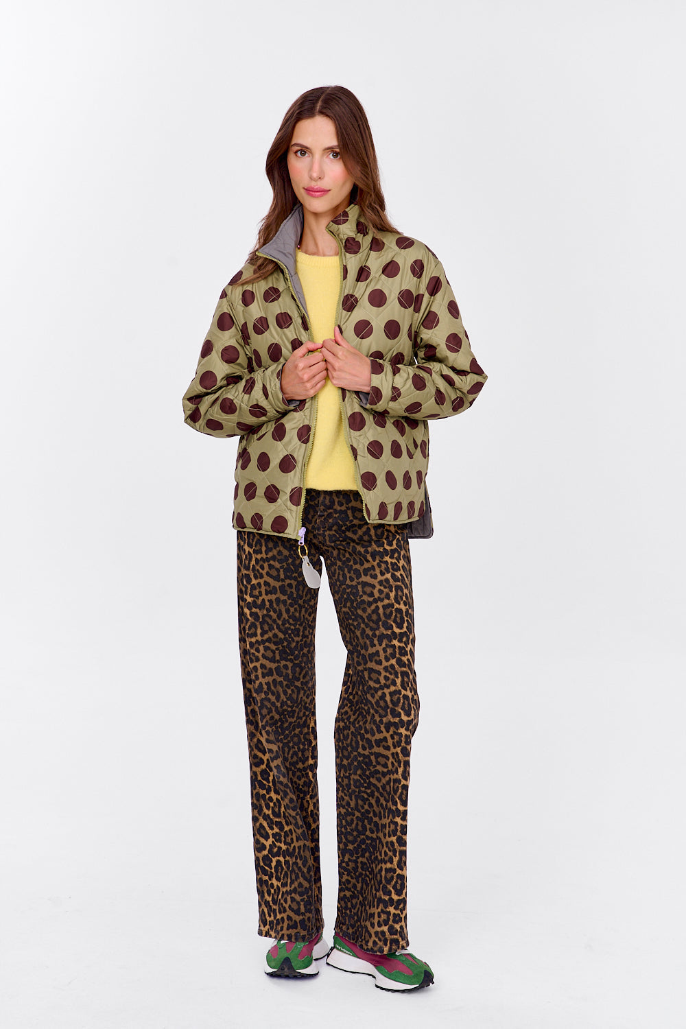 Poppy Dot It Up double-sided jacket
