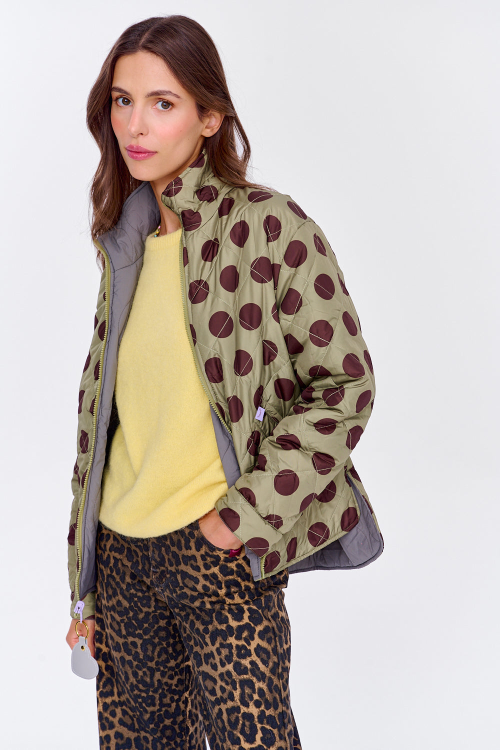 Poppy Dot It Up double-sided jacket
