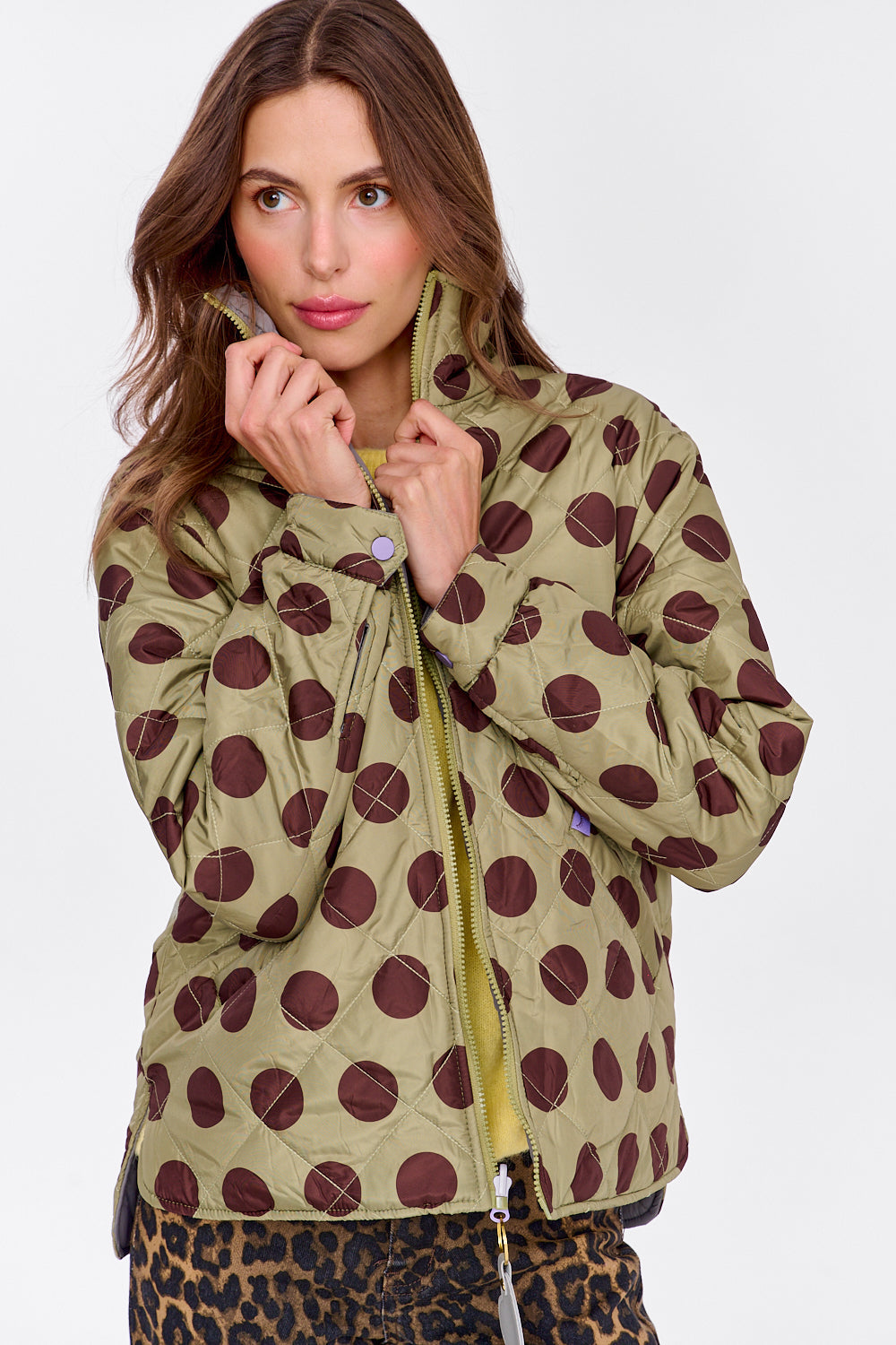 Poppy Dot It Up double-sided jacket