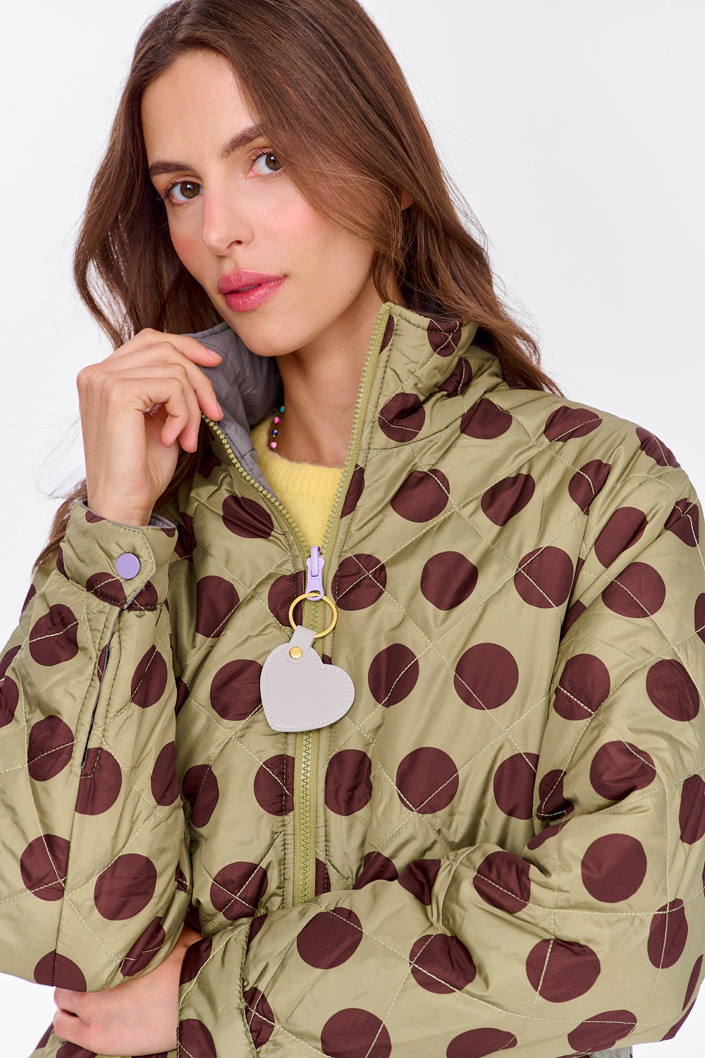 Poppy Dot It Up double-sided jacket