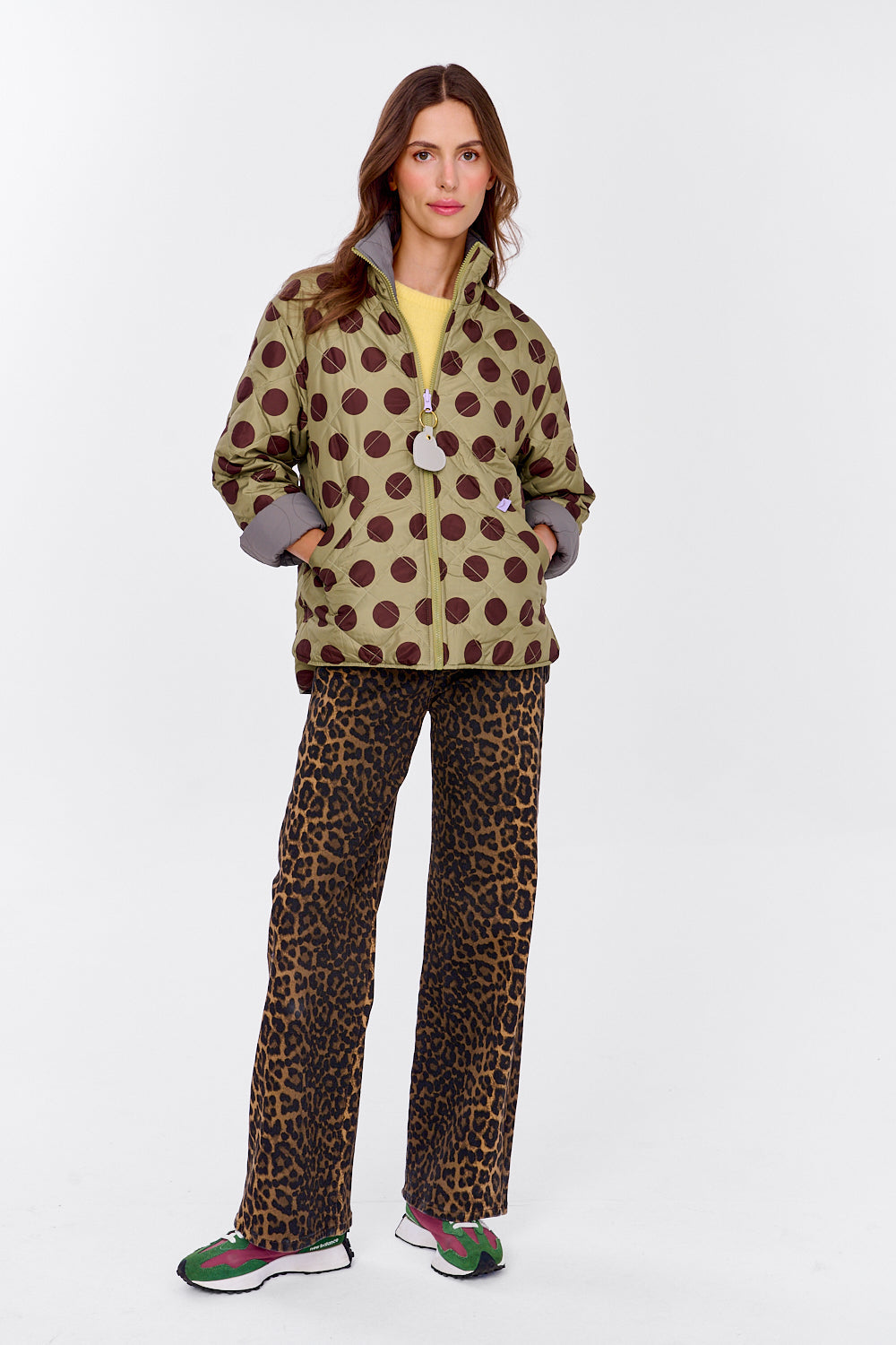 Poppy Dot It Up double-sided jacket