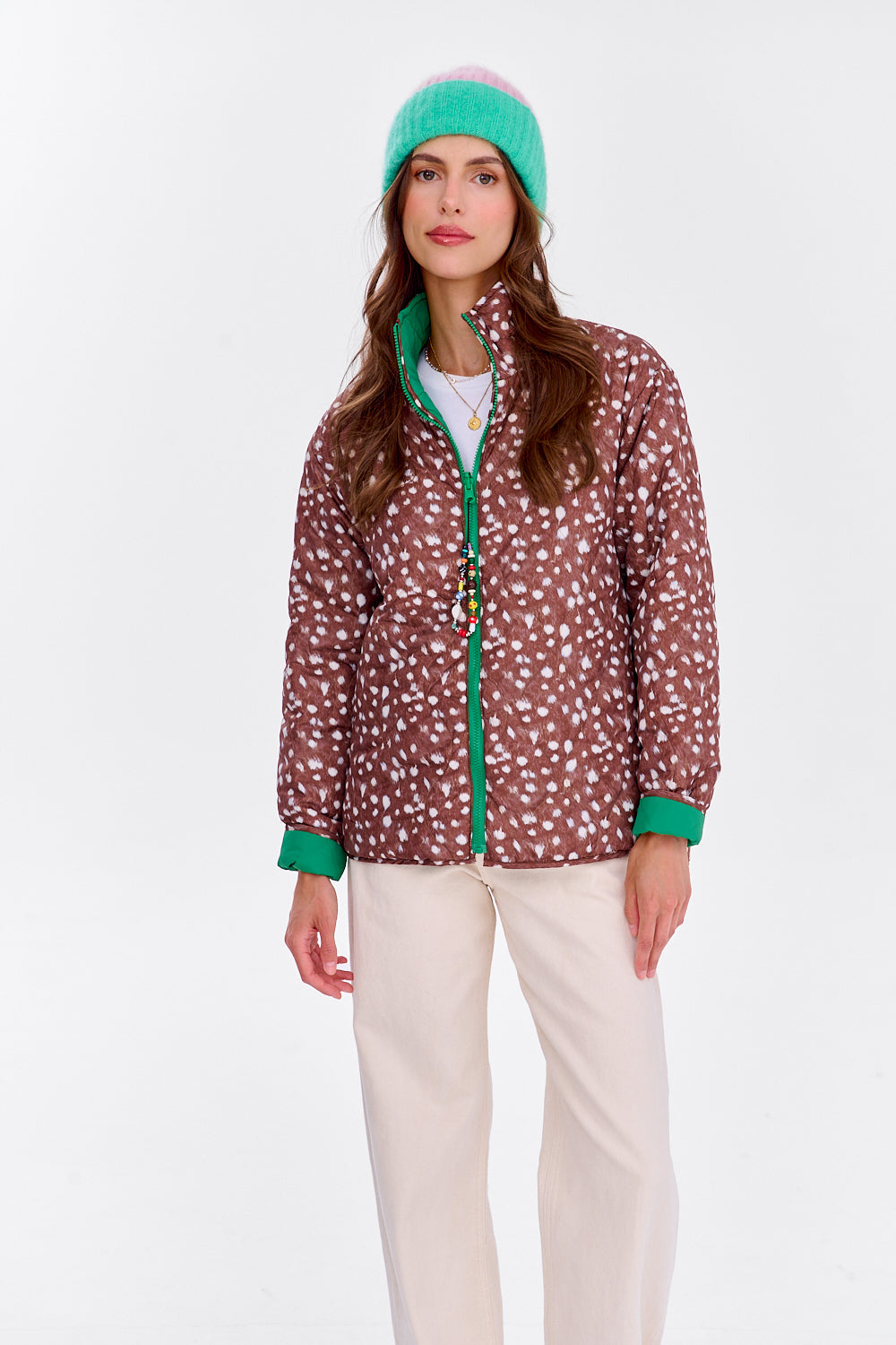 Poppy Bambi Mood double-sided jacket