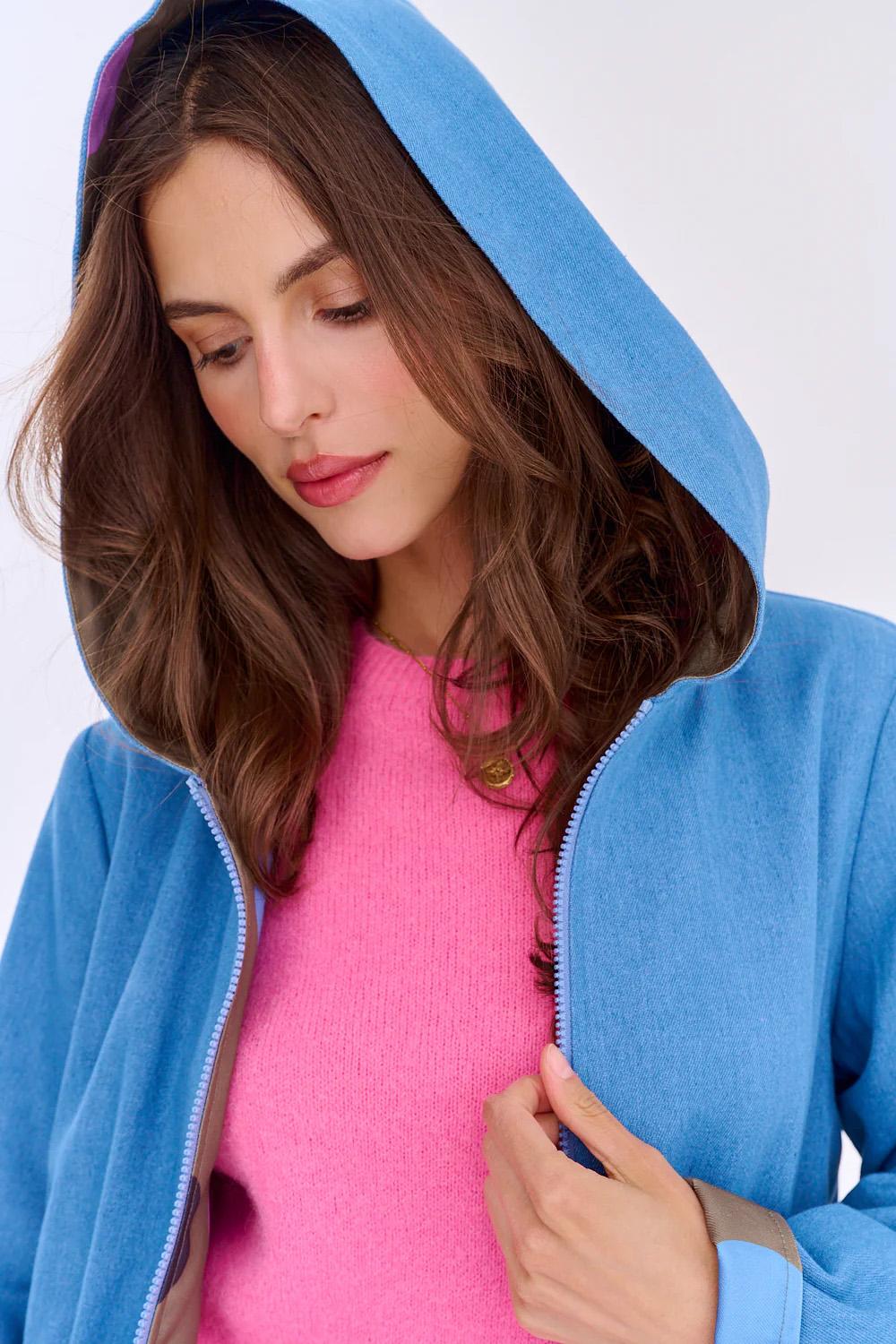 Moon Dots reversible parka