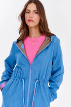 Moon Dots reversible parka