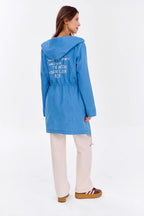 Moon Dots reversible parka