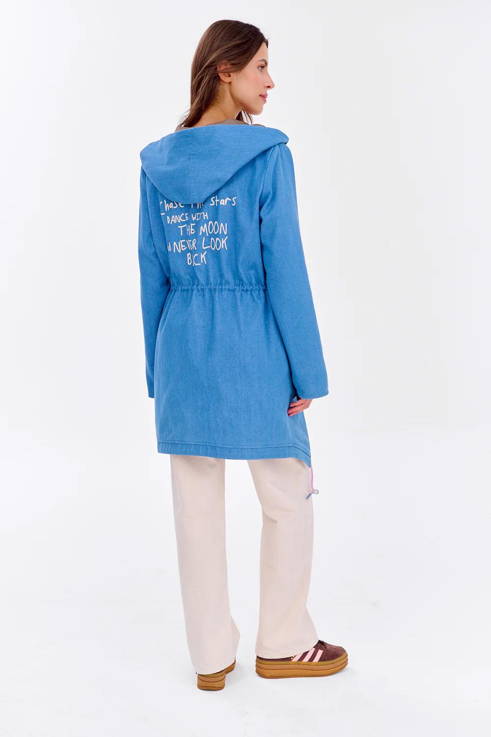 Moon Dots reversible parka