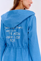 Moon Dots reversible parka
