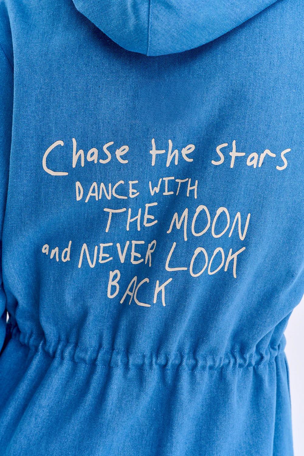 Moon Dots reversible parka