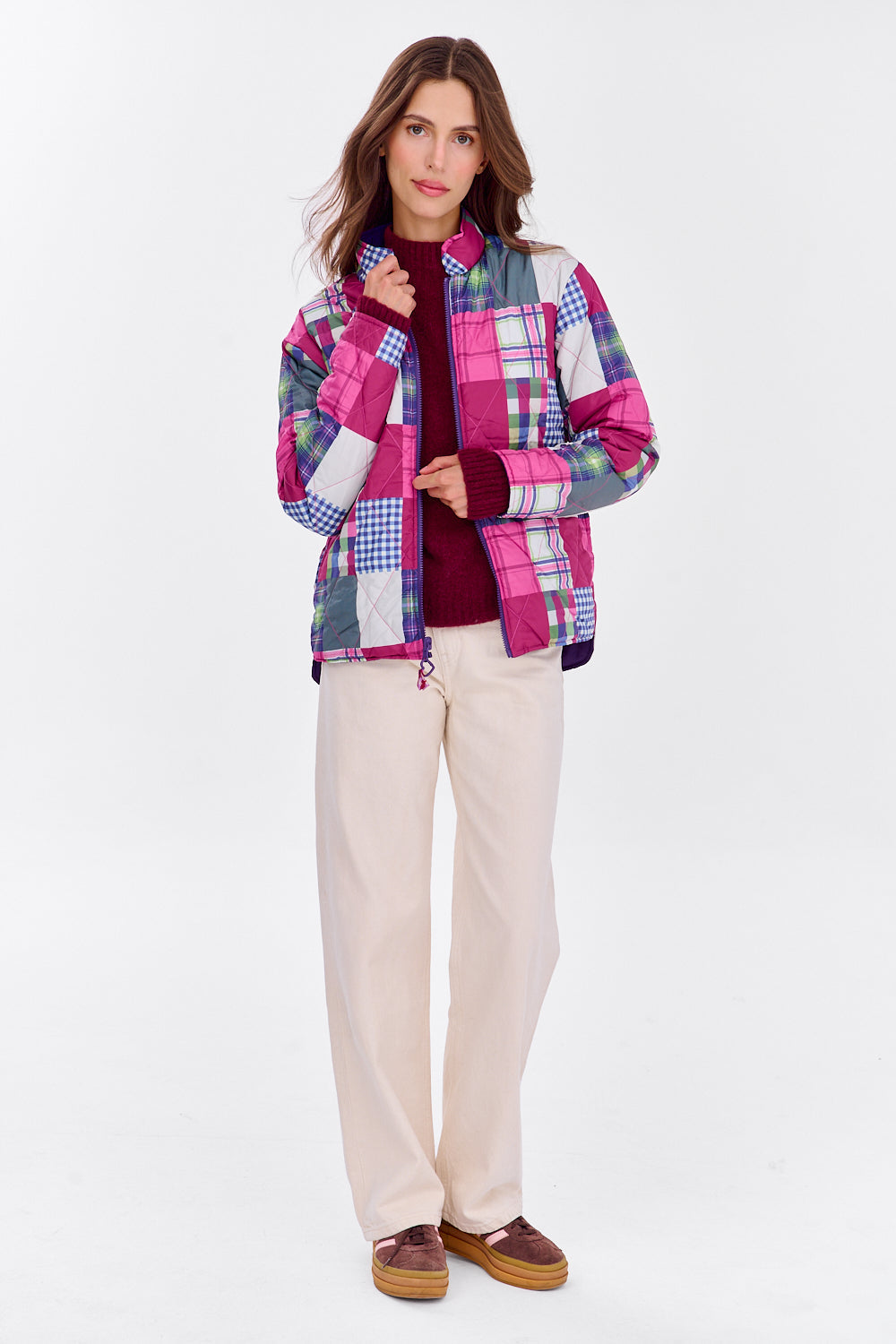 Poppy Cozy Walk double-sided jacket