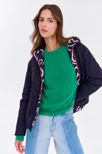 Poppy Double Crush double-sided jacket