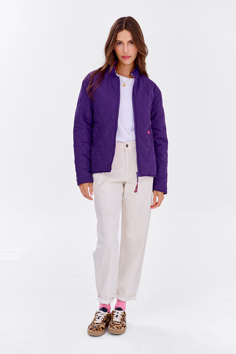 Poppy Cozy Walk double-sided jacket