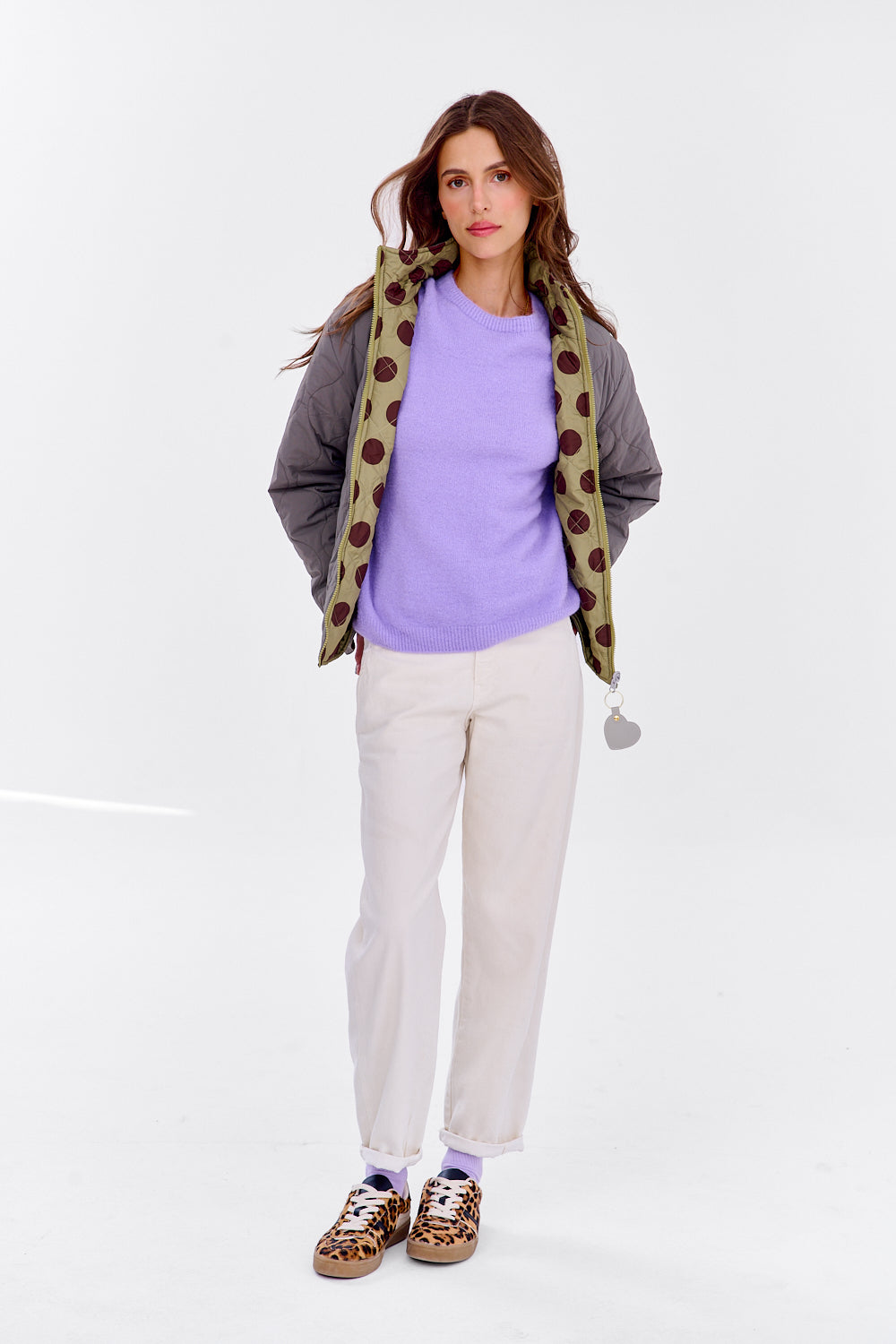 Poppy Dot It Up double-sided jacket