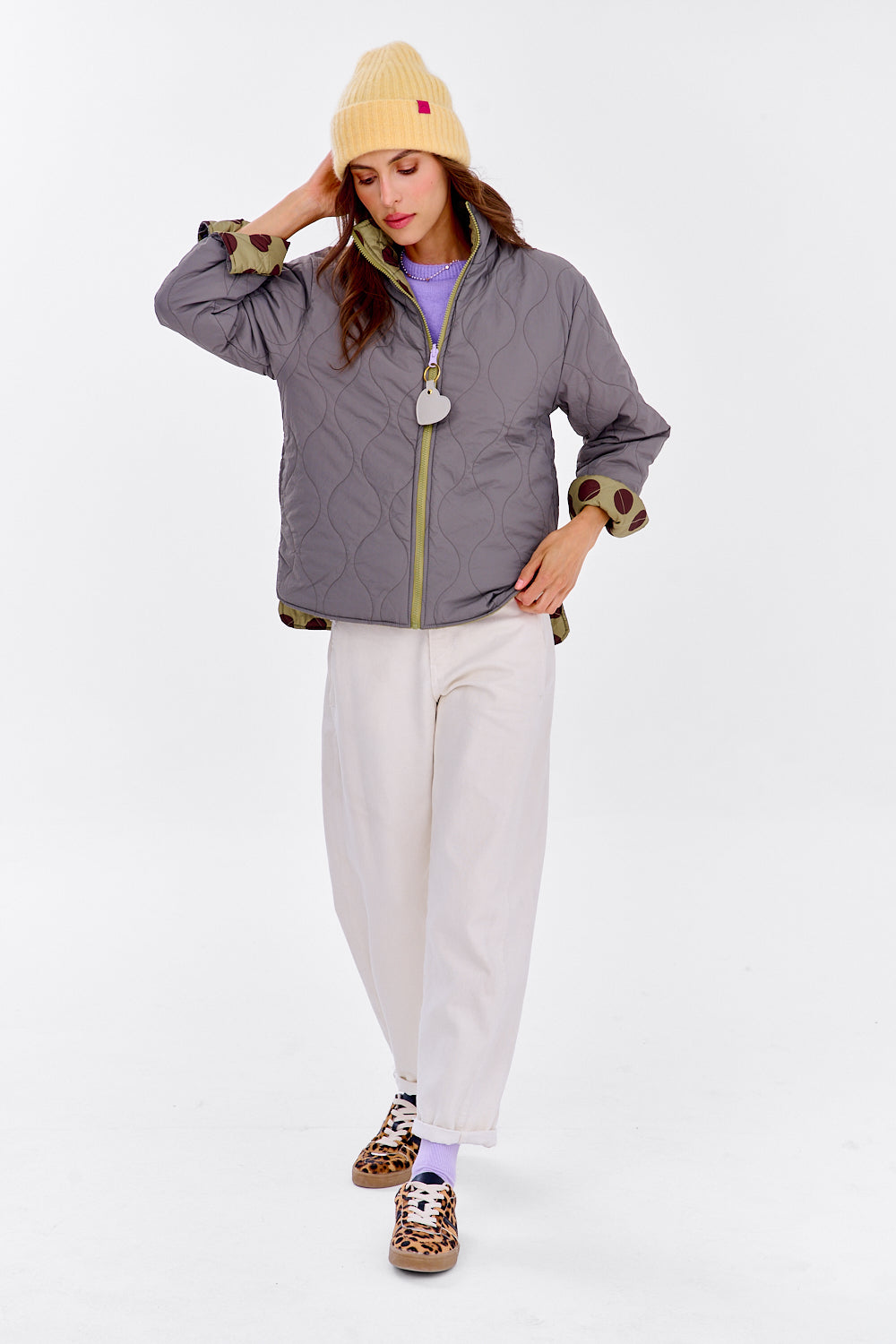 Poppy Dot It Up double-sided jacket