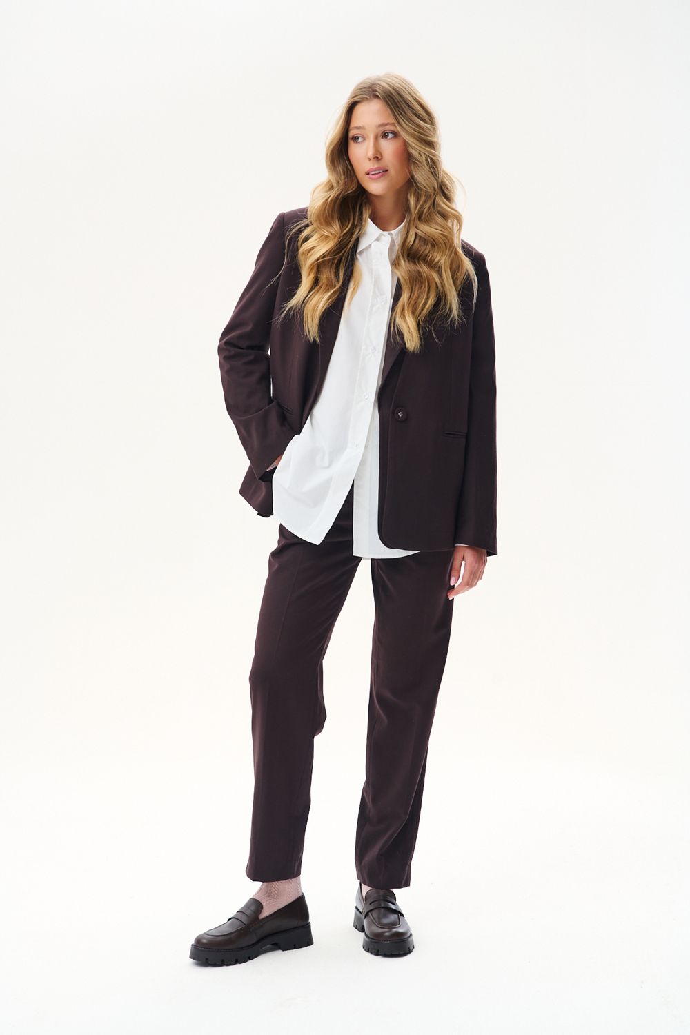 Manifesto Blazer with Detachable Collar