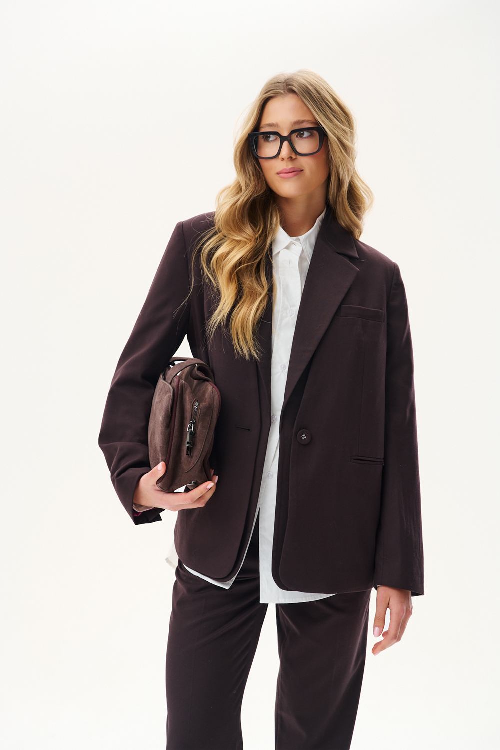 Manifesto Blazer with Detachable Collar