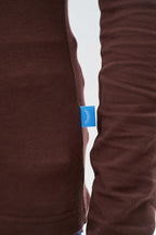 Dark Roast Turtleneck Top