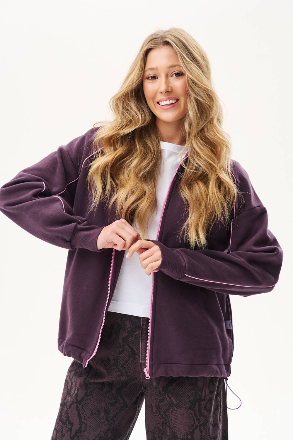 Art of Almost Zip-Up Sweatshirt